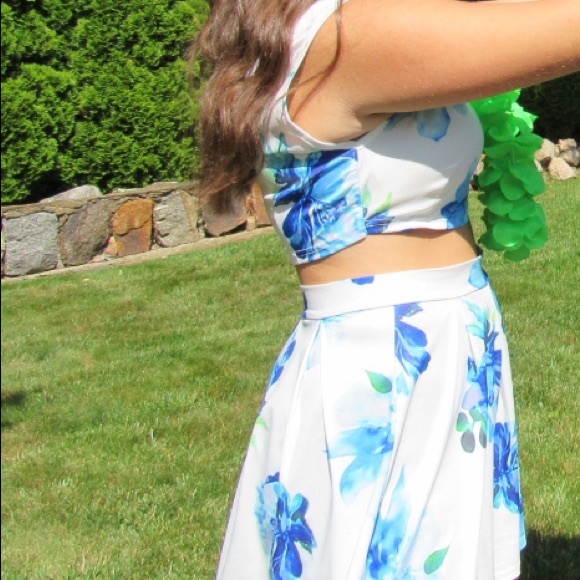 luau two piece dress set - Picture 2 of 2